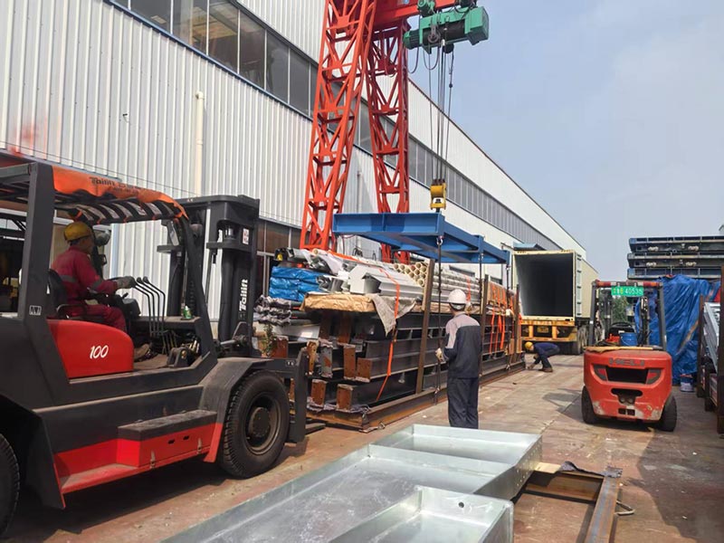 गयाना स्टील स्ट्रक्चर्स यशस्वीरित्या पाठवले गेले, नवीन परदेशी बांधकाम प्रवास सुलभ