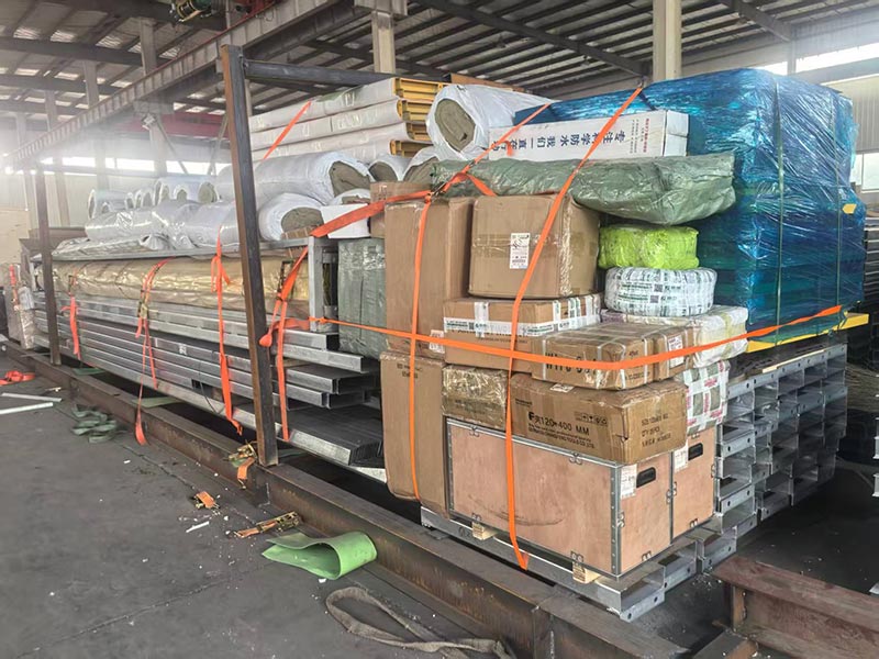 मेयोट सानुकूलित स्टील स्ट्रक्चर शिपमेंट बातम्या