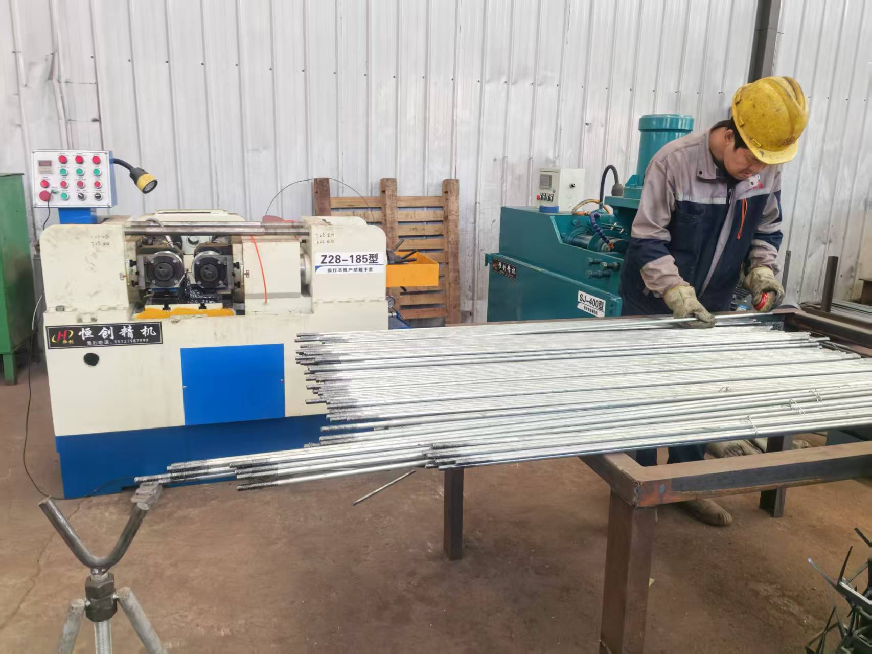 लिवेइयुआनने स्टील स्ट्रक्चर टाय रॉड प्रक्रियेत अचूकता सुधारण्यात यश मिळवले