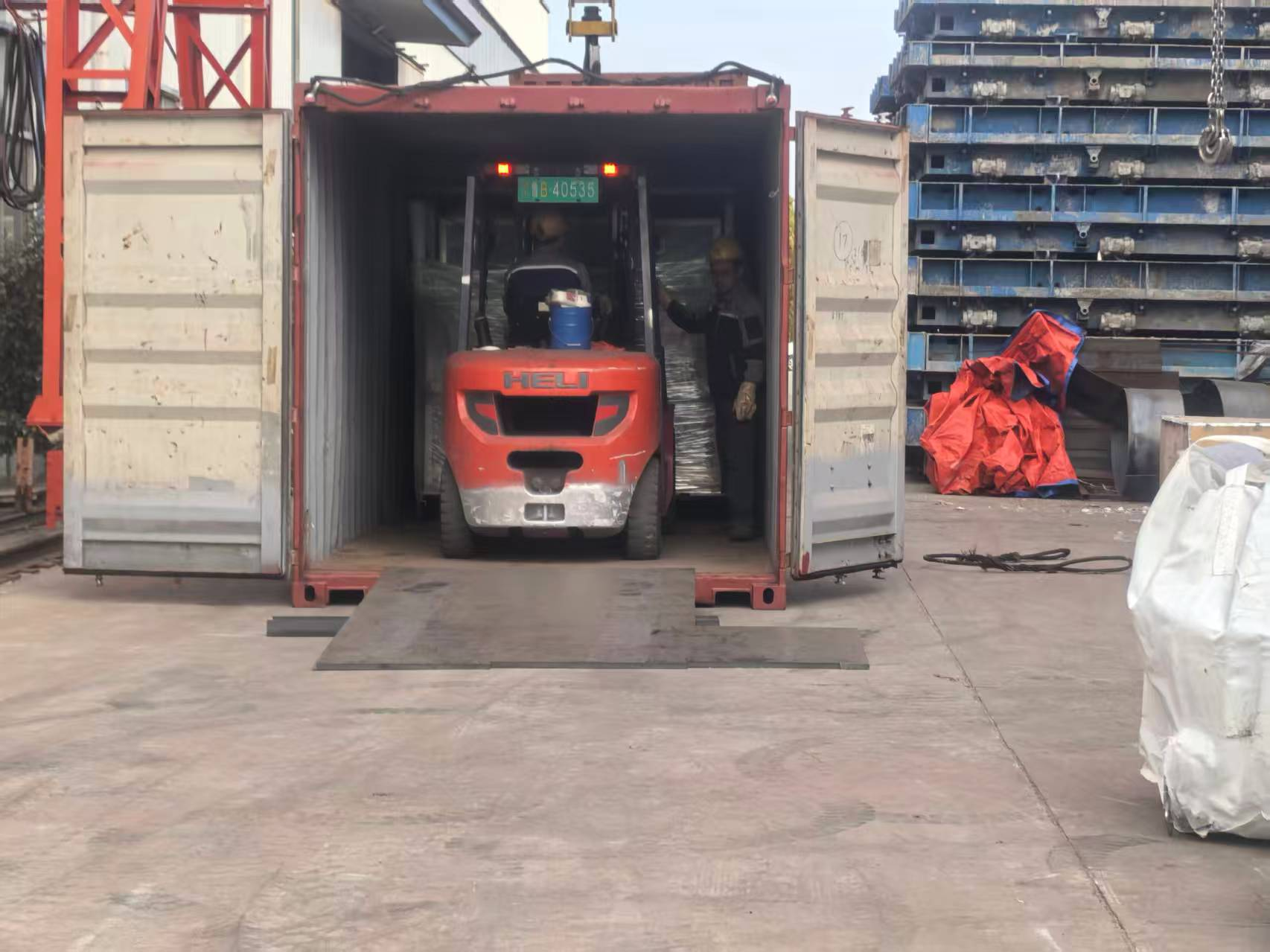 लिवेइयुआन स्टील स्ट्रक्चरच्या चिलीमध्ये स्टील स्ट्रक्चर सपोर्टिंग उत्पादनांची निर्यात झाल्याची बातमी